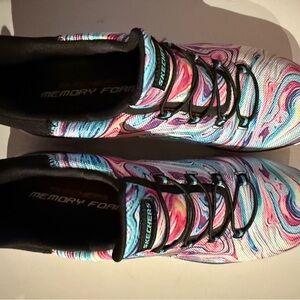 Skechers Women's Swirl Pattern Sneakers